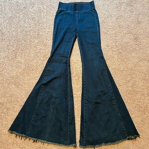 Three Bird Nest Dark Wash Flare Jeans
